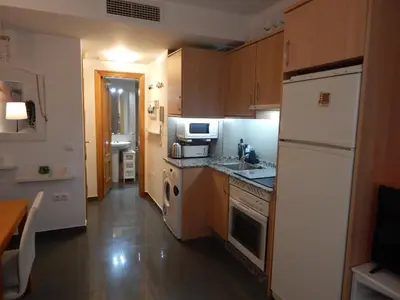 Una cocina o zona de cocina en Cerca del Mar - Apartamento con Encanto