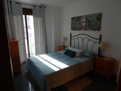 Cama o camas de una habitación en Cerca del Mar - Apartamento con Encanto