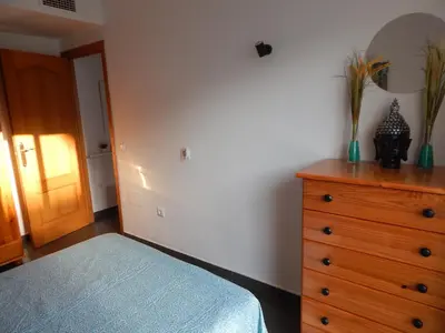 Cama o camas de una habitación en Cerca del Mar - Apartamento con Encanto