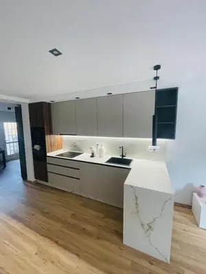 Una cocina o zona de cocina en Apartamento Premium Almeria