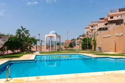 Piscina en o cerca de Amplia terraza, hermosa vista al mar, piscina - By Aloha Palma