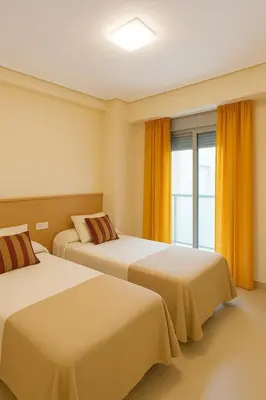 Cama o camas de una habitación en Vera Playa Sun & Sea