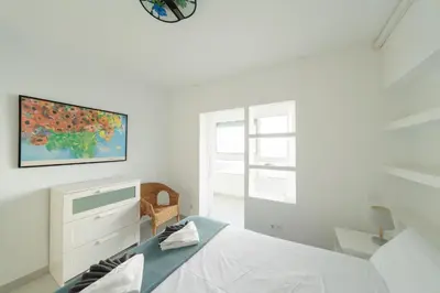 Cama o camas de una habitación en Apartamento Teresa