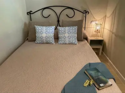Cama o camas de una habitación en Indalo Beach Garden, Spirit of Mojacar