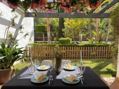 Jardín al aire libre en Indalo Beach Garden, Spirit of Mojacar