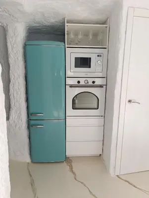 Una cocina o zona de cocina en Cueva Doña Bona