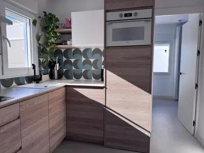 Una cocina o zona de cocina en El Peñón