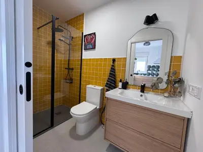 Un baño de El Peñón