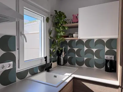Una cocina o zona de cocina en El Peñón