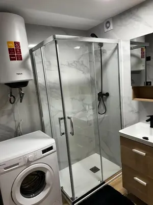 Un baño de Studio 200 m from the sea