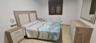 Cama o camas de una habitación en Casa La cuesta Trevélez