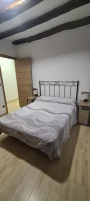 Cama o camas de una habitación en Casa La cuesta Trevélez