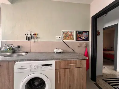 Una cocina o zona de cocina en La Casa del Musico 1
