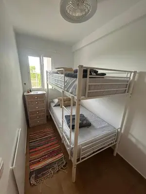 Cama o camas de una habitación en Apartamento Mójacar