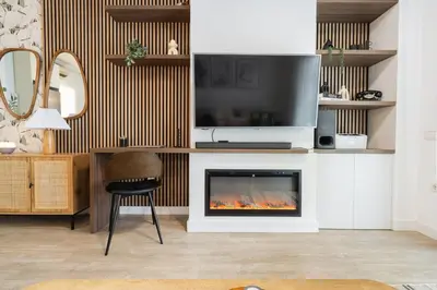 Una cocina o zona de cocina en Apartamento en Reyes Católicos