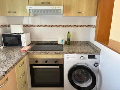 Una cocina o zona de cocina en Mar Y Golf