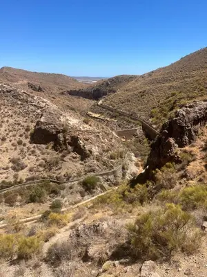 Paisaje cerca de este chalet de montaña