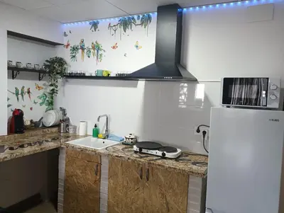 Una cocina o zona de cocina en Loft Ohanes