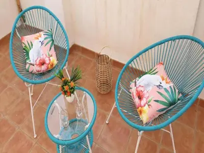 Plano de Cozy townhouse in Vera, just steps from the beach