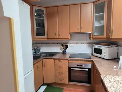 Una cocina o zona de cocina en Celeste