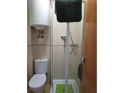 Un baño de Seaside apartment in Vera with terrace