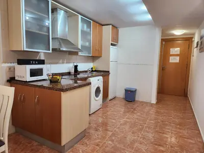 Una cocina o zona de cocina en Cozy Apartment in Vera, Just Steps from the Beach