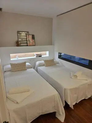 Cama o camas de una habitación en Solsuites