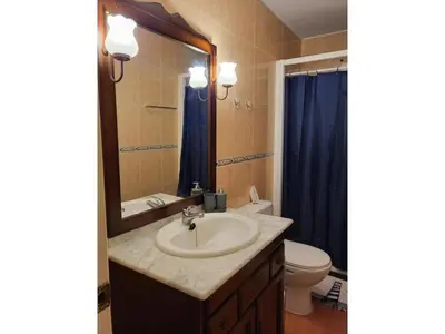Un baño de Apartment with large terrace in Almeria