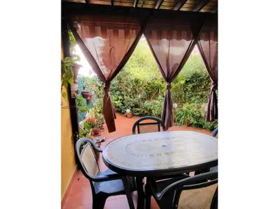Jardín al aire libre en Apartment with large terrace in Almeria