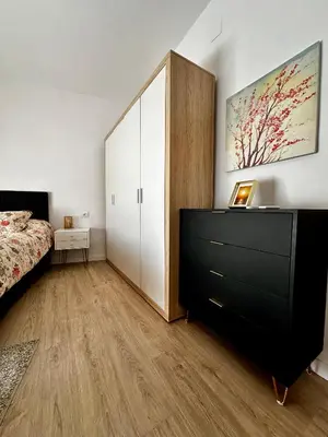 Cama o camas de una habitación en Aguilas Home Beach by Joan