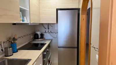 Una cocina o zona de cocina en Mi Refugio