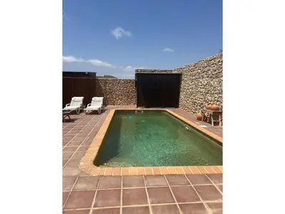 Plano de Stone house with private pool in Agua Amarga