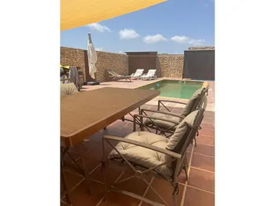Plano de Stone house with private pool in Agua Amarga