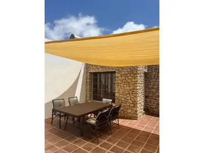 Plano de Stone house with private pool in Agua Amarga