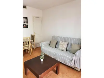 Zona de estar de Getaway in Vera Apartment in Natura World