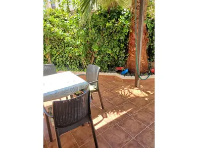 Jardín al aire libre en Nice apartment in Natura World, Almeria