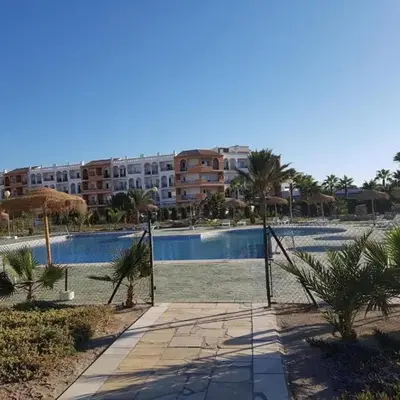 Beachfront apartment in Nautrist Resort
