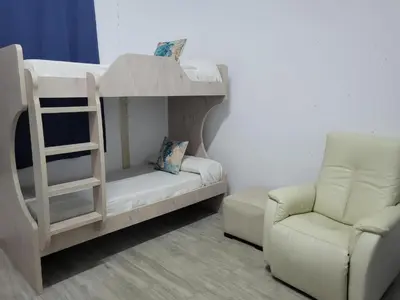 Cama o camas de una habitación en cozy vacation apartment in Vera