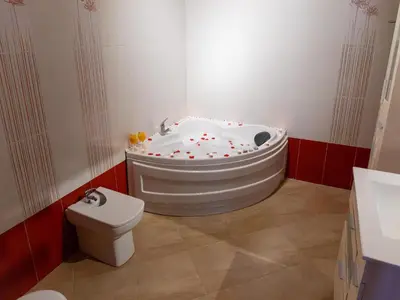 Un baño de Modern holiday home in Almeria with pool