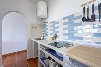 Una cocina o zona de cocina en AlmeriaSuite Casa de Luz