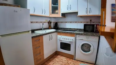 Una cocina o zona de cocina en Apartalux Zen Pacific