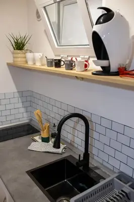 Una cocina o zona de cocina en La bodega de la Yaya