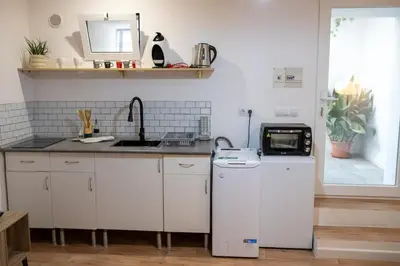 Una cocina o zona de cocina en La bodega de la Yaya