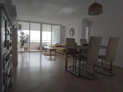 Zona de estar de El nido del mar