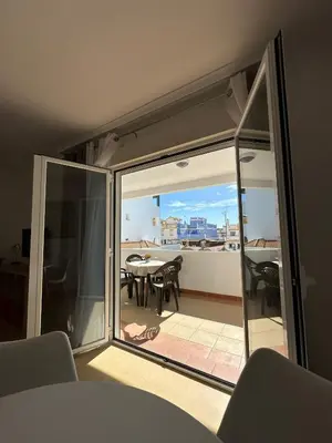 Un balcón o terraza de Pegaso II