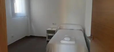 Cama o camas de una habitación en Casa Carmen