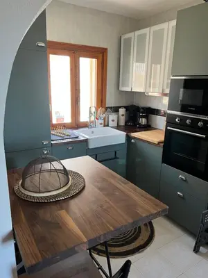 Una cocina o zona de cocina en Ferienhaus Costa Almeria