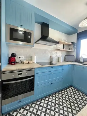 Una cocina o zona de cocina en MarAdentro Penthouse - Views and beach at 10 minutes