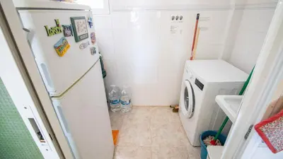 Una cocina o zona de cocina en Casa Relajada