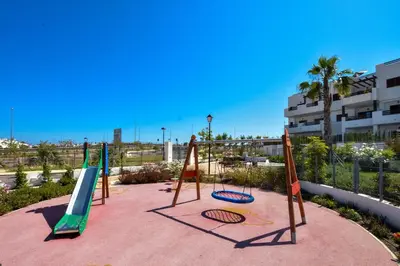 Zona de juegos infantil en Casa Alba